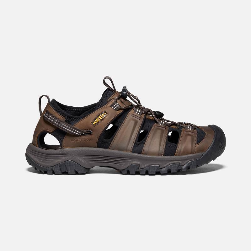 Keen Targhee III Trekkingsandalen Herren DE-28974 Bison/Mulch - Keen Herrenschuhe Braun